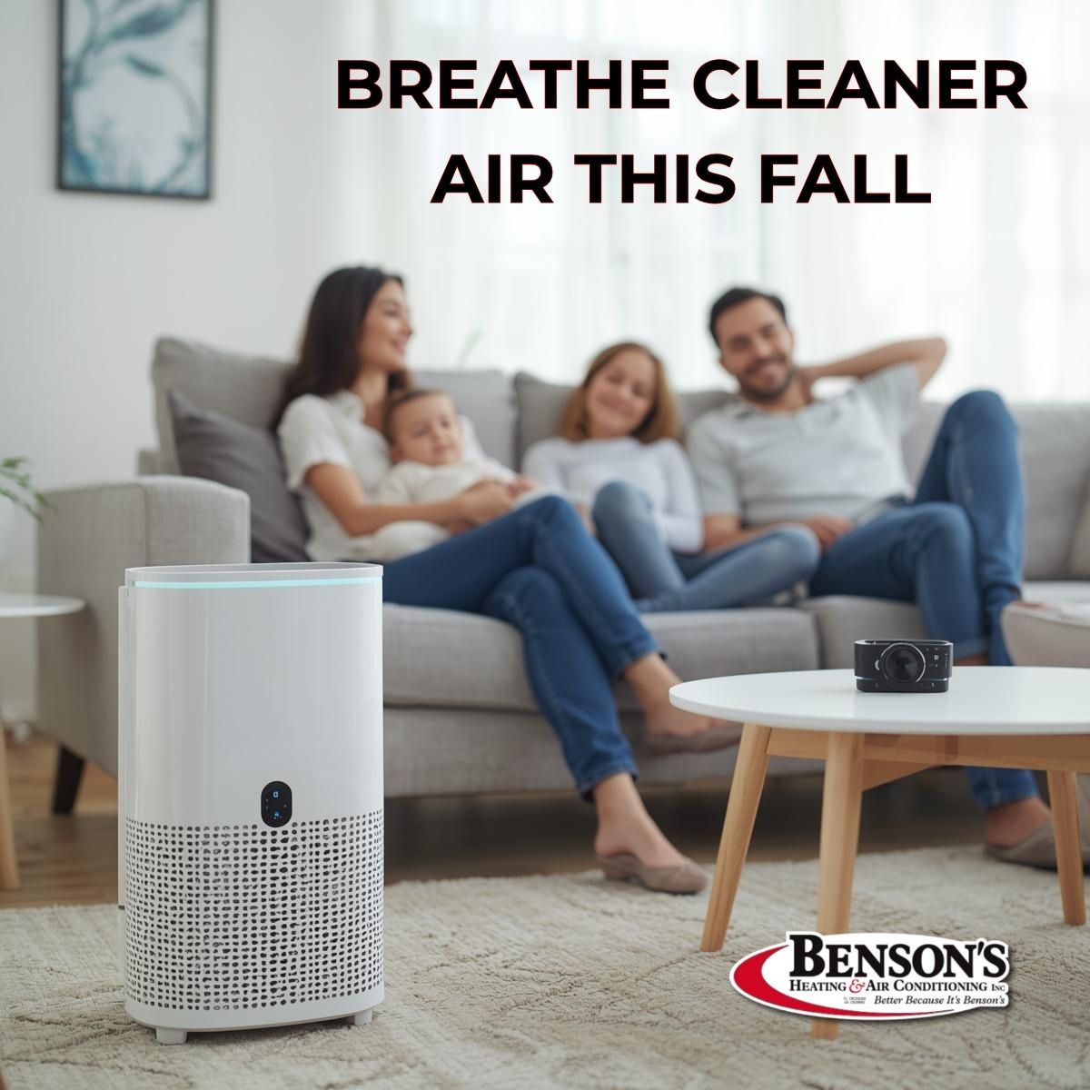Breathe Cleaner Air This Fall