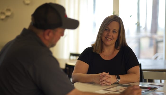 Bensons Tech Working With Customer
